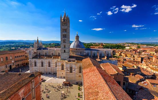 The UNESCO city of Siena