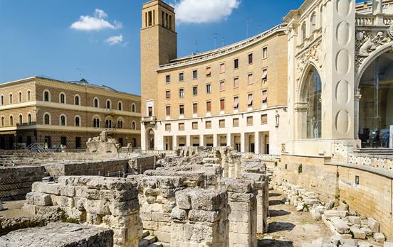 The Roman Amphitheatre in Lecce