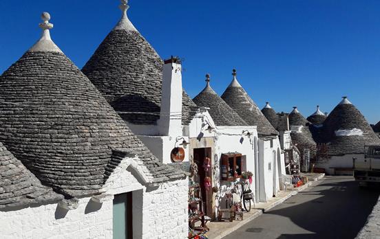 Fairytale trulli houses