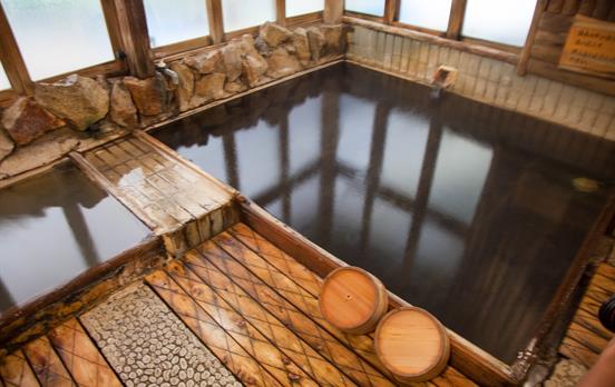 Bathe and relax at your ryokan accommodation