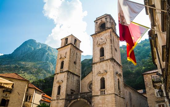 The old town of Kotor rich in history