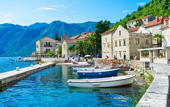 The pretty town of Perast