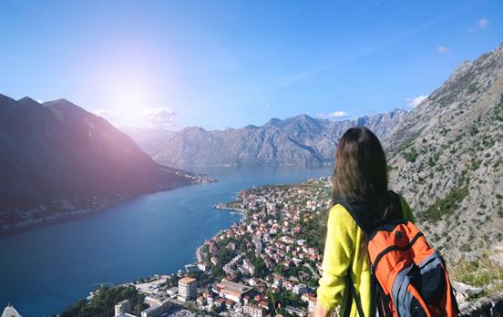 Beautiful views along the way