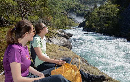 Hike to stunning nearby waterfalls