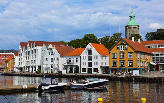 The bustling city of Stavanger