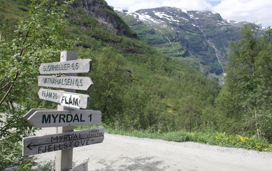 Signposts near Flam
