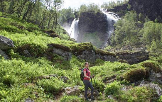On the hike to Myrdal