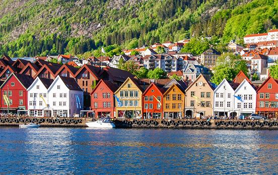 Colorful Houses in Bergen