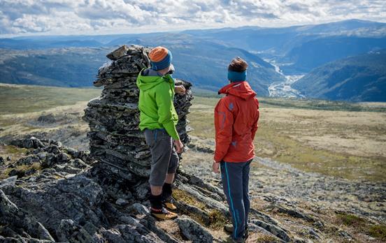 Enjoy mountain panoramas