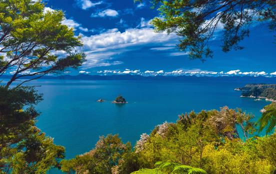Stunning views from the trail