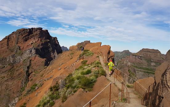 Auf dem Weg zum Pico Ruivo