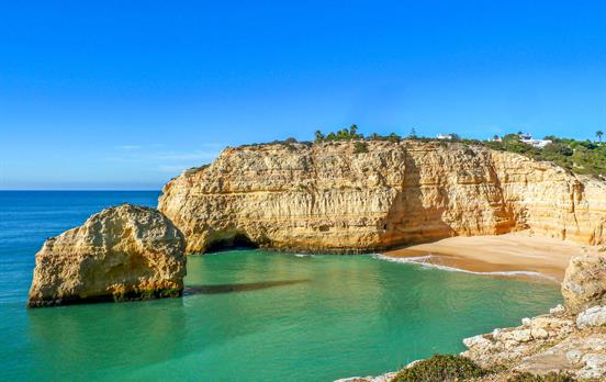 Beautiful secluded bays