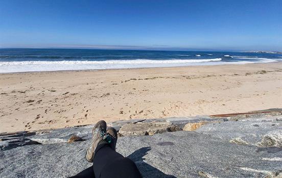 Take a break and just enjoy those coastal views