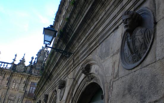 Platerias Square in Santiago