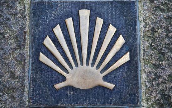 Symbol of the Camino Portugues