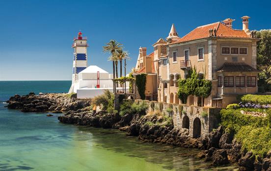 Pretty Portuguese town of Cascais