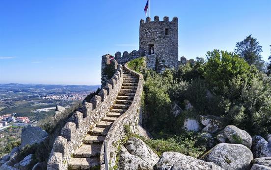 Explore the  Castelo dos Mouros "Moorish Castle"
