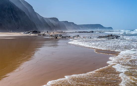 Refreshing salt spray air along the Atlantic coast