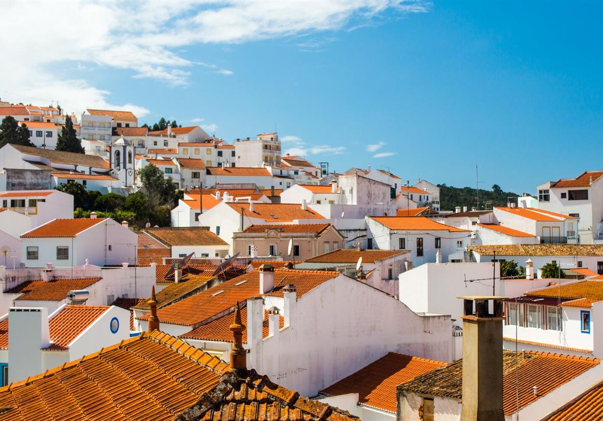 The whitewashed village of Odeceixe
