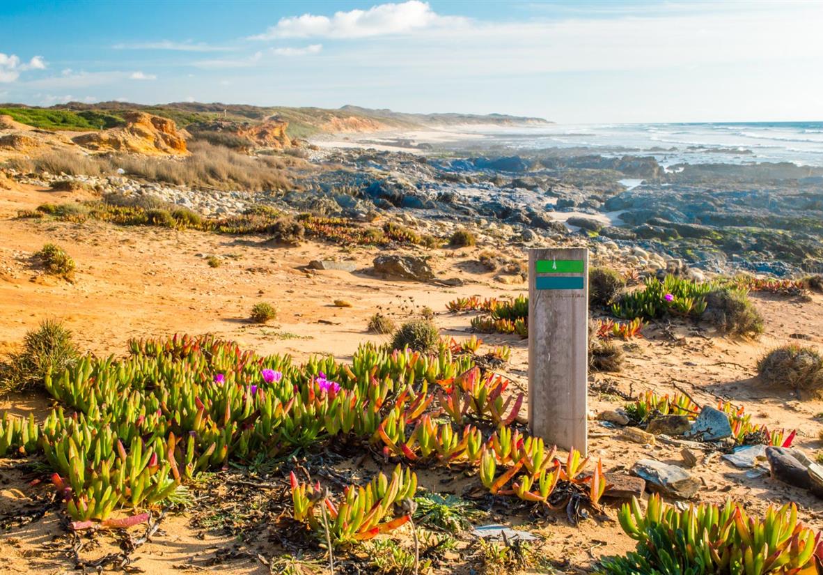 Follow Rota Vicentina signposts