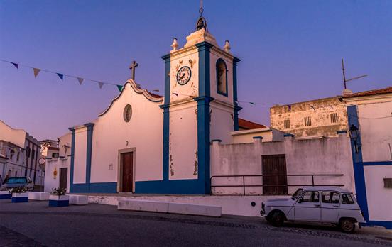 The Cuban-esque old town of Vila Nova de Milfontes