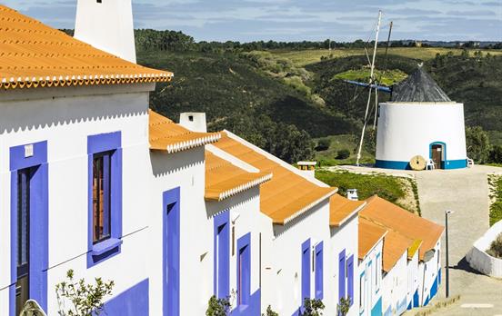 The pretty whitewashed village of Odeceixe