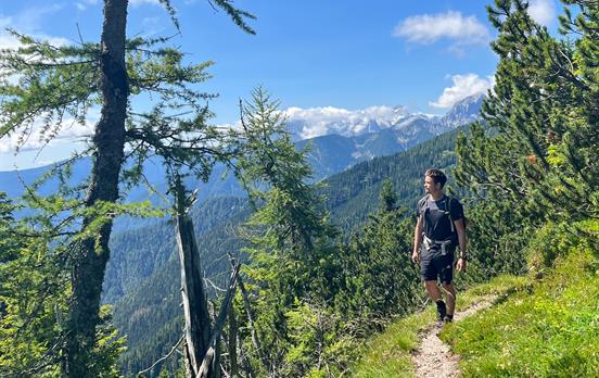 Unterwegs auf dem Alpe Adria Trail