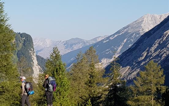 Enjoy mountain views