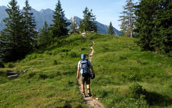 Leichte bis mittelschwere Wanderwege