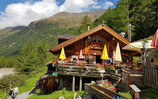 Das Sahnestüberl bei Obergurgl