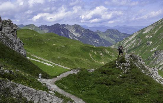 Übergang ins Lechtal