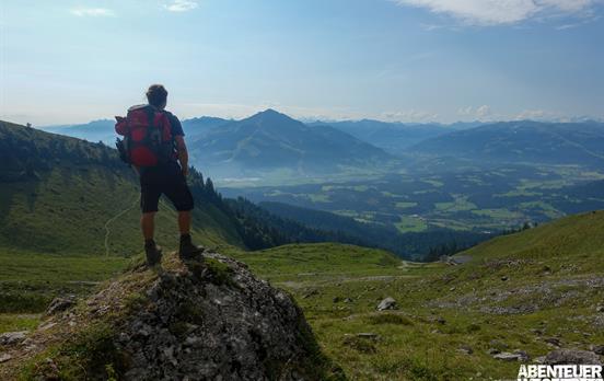 Innehalten und Aussicht genießen