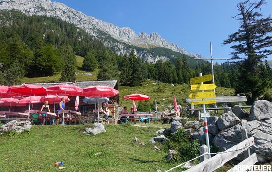 Zeit für eine Hüttenjause