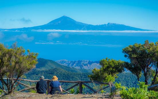 El Teide-Aussicht von La Gomera