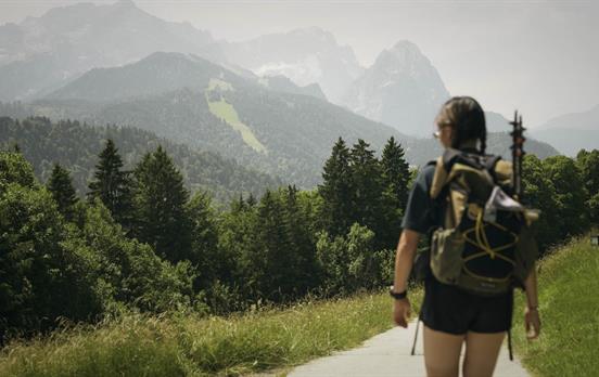 Wandern an der Zugspitze
