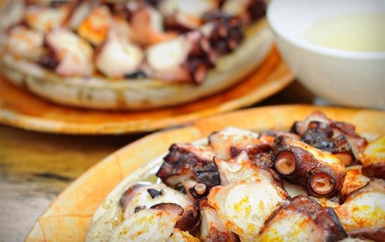 Pulpo - Spezialität Galiciens