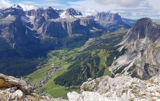 Impressive mountain views at every turn