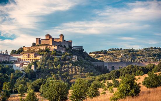 View over Spoleto