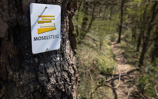Moselsteig Markierung
