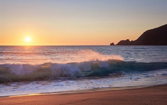Sonnenuntergang an der Costa da Morte