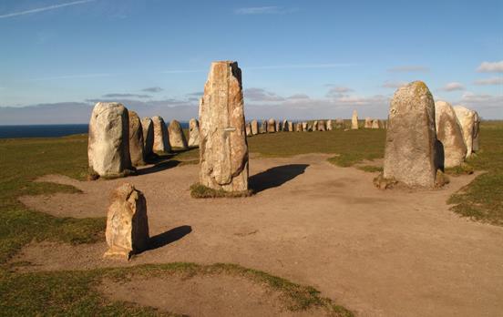 Die älteste Schiffssetzung Skandinaviens