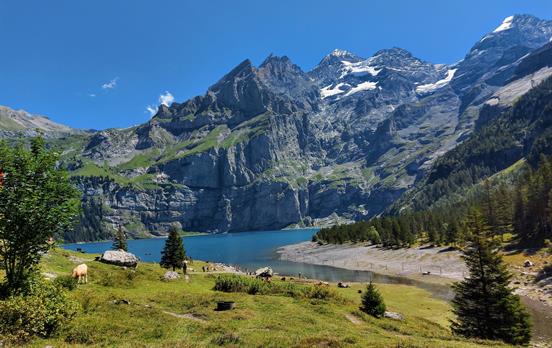 Oeschinensee above Kandersteg