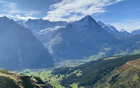 View above Grindelwald