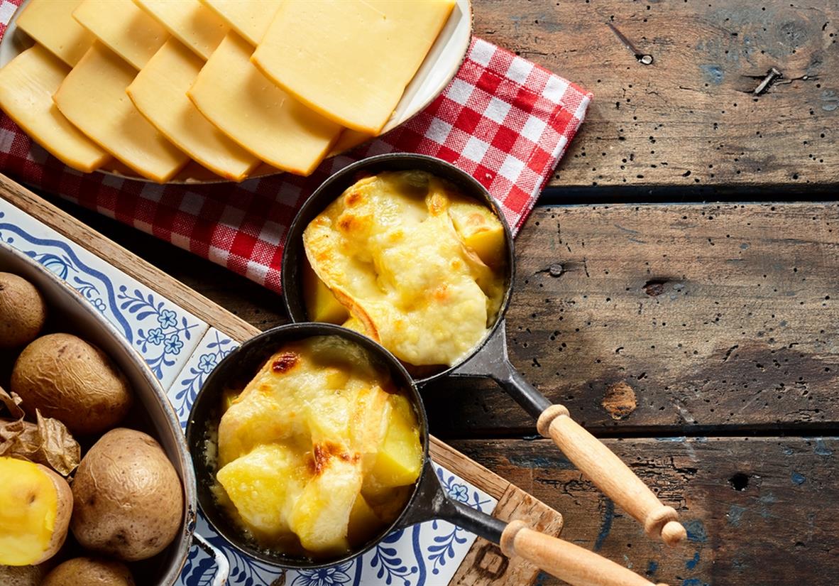 Classic Swiss raclette