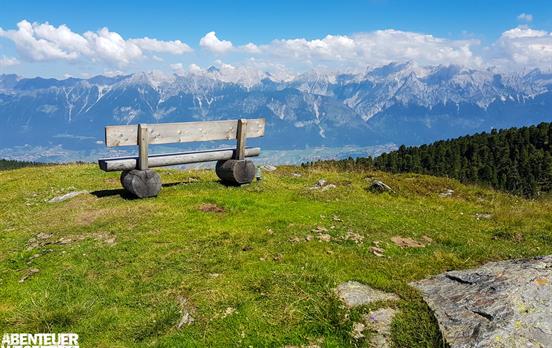 Ausblick auf dem Zirbenweg