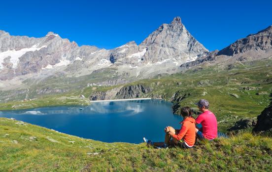 © Valle d'Aosta - Pause am Lago Goillete