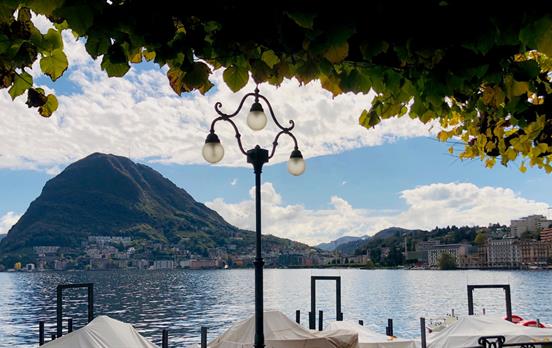 Stroll along the Lungolago Lakeside Promenade