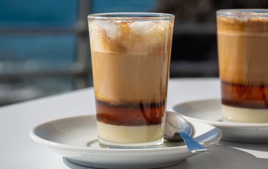 Try a sweet barraquito coffee