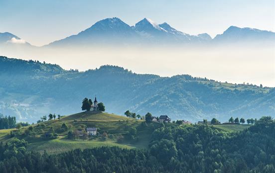 Wander through tranquil Slovenian countryside