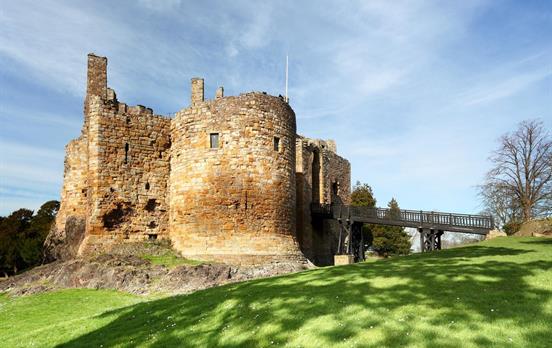 Direlton Castle near North Berwick